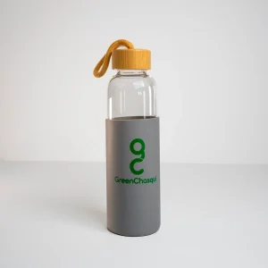 Botella Vidrio con Funda 550ml