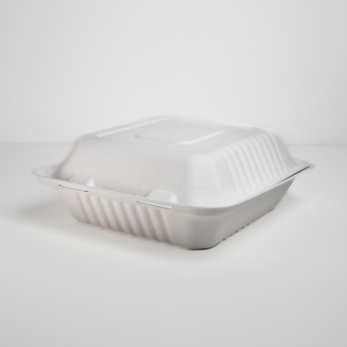 Set de 100 Clamshells 8" Bagazo Eco - Imagen 2