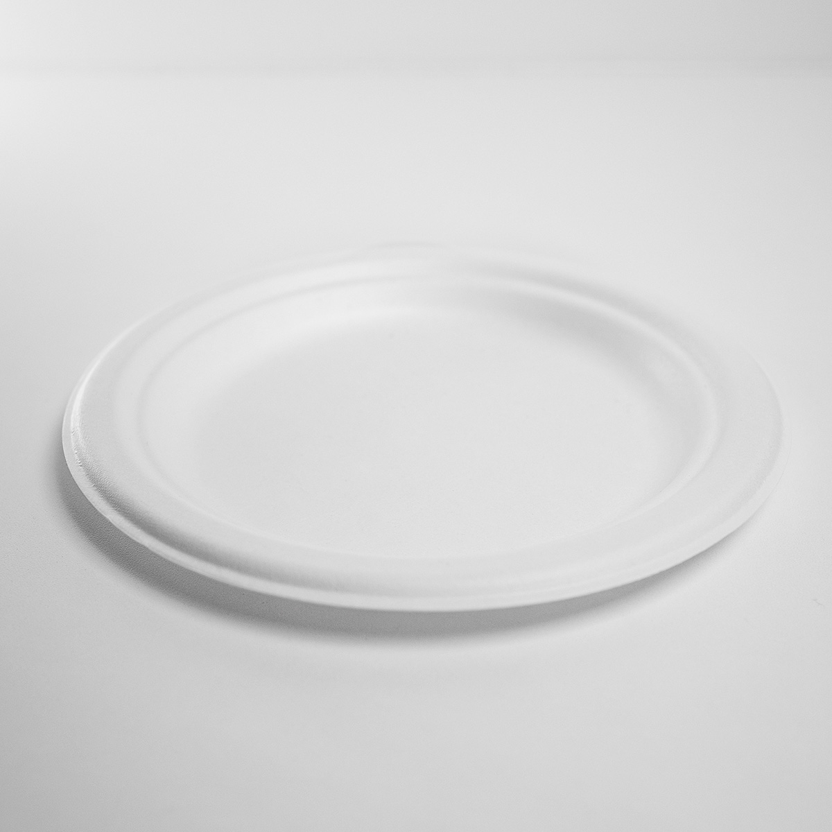 Set de 125 Platos Redondos 10″ Bagazo