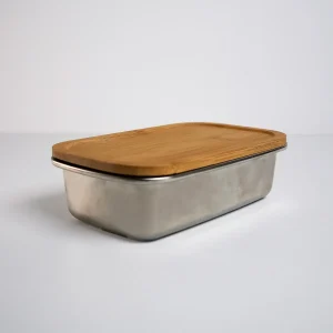 Taper Inox + Tapa Bamboo (600ml)
