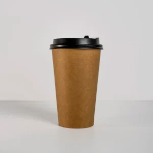 Vaso Kraft + Tapa Plástica (16oz)
